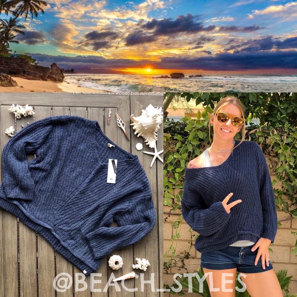 🌴🌼RIP CURL- HACIENDA SWEATER 🌼🌴 - Picture 1 of 13